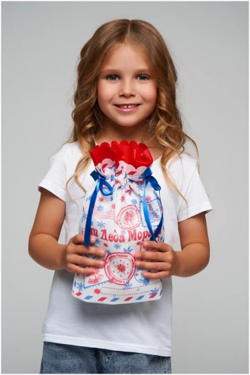 Упаковка "От Деда Мороза" подарочный мешок фото 3