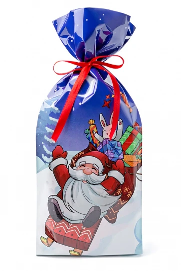 Упаковка "На санках" пакет малый фото 2