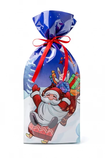 Упаковка "На санках" пакет средний фото 1