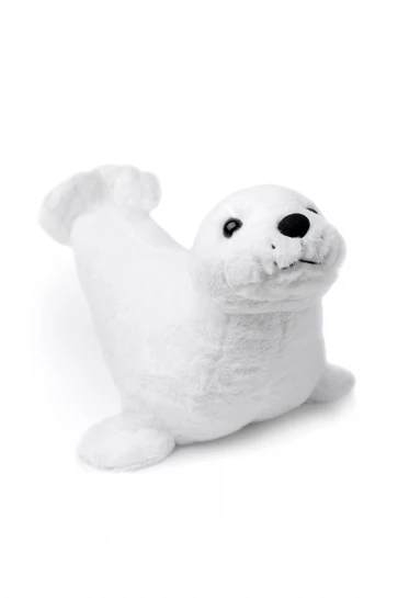 Игрушка мягконабивная "Тюлень белый" фото 1