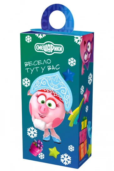 Упаковка "Сюрприз Смешарики", лицензия, картон ХЭ фото 2