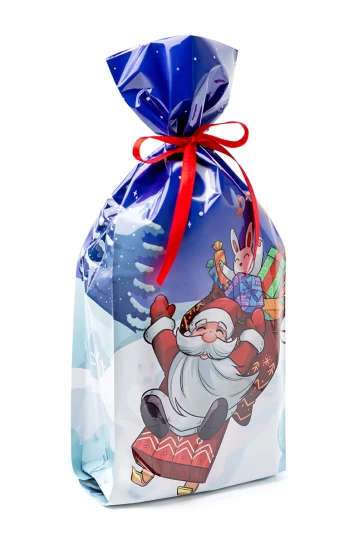 Упаковка "На санках" пакет средний фото 3