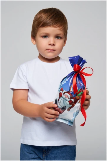 Упаковка "На санках" пакет малый фото 3