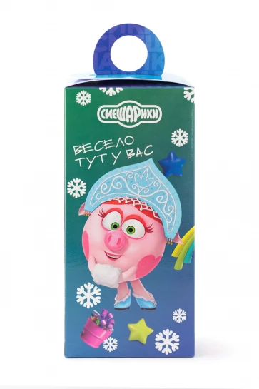 Упаковка "Сюрприз Смешарики", лицензия, картон ХЭ фото 4