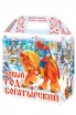 Упаковка "Богатырский новый год" картон ХЭ УФ-лак фото 1