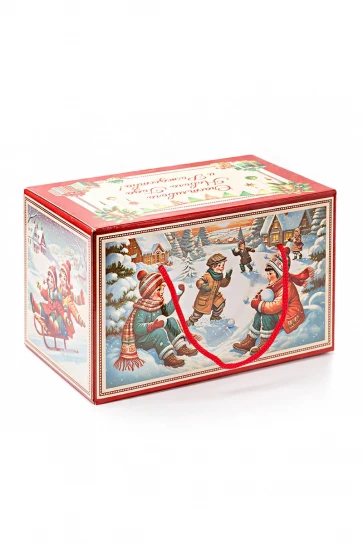 Упаковка "Посылка Счастливые деньки" картон МГК фото 2