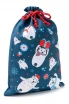 Упаковка "Мешок Мишки синий" текстиль фото 2