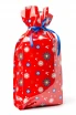 Упаковка "Узор красный" пакет большой фото 1