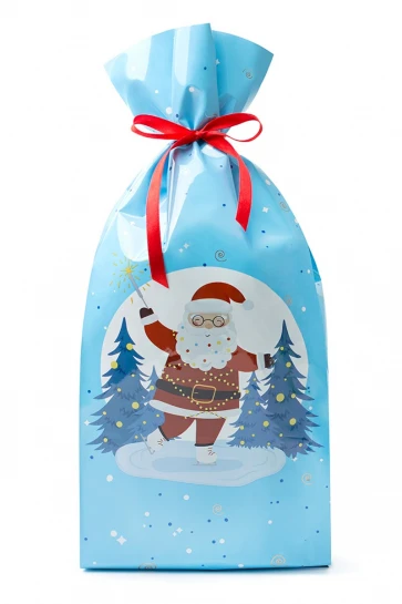 Упаковка "Фейерверк синий" пакет большой фото 2