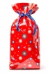 Упаковка "Узор красный" пакет большой фото 2
